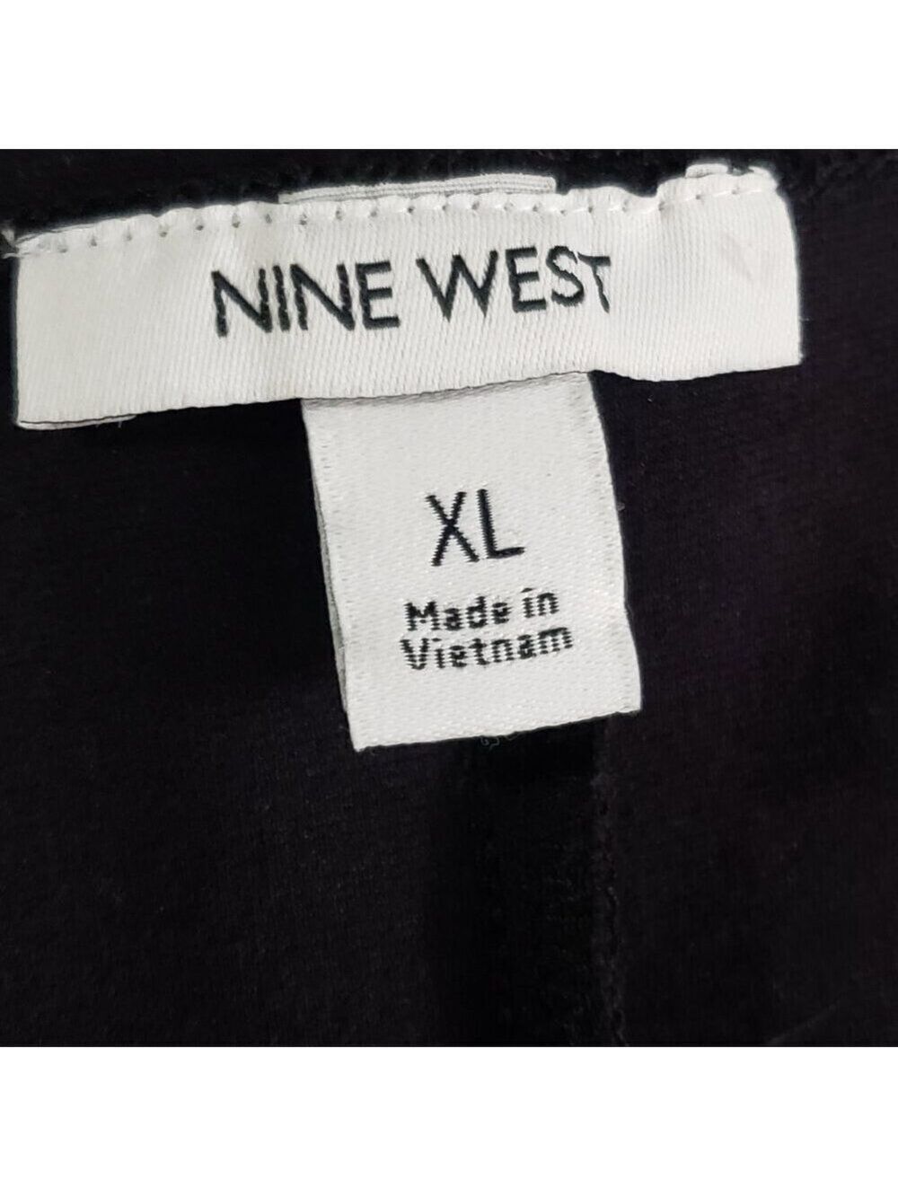 Women’s Nine West Black Cap Sleeve Sheath Dress XL - Picture 5 of 9